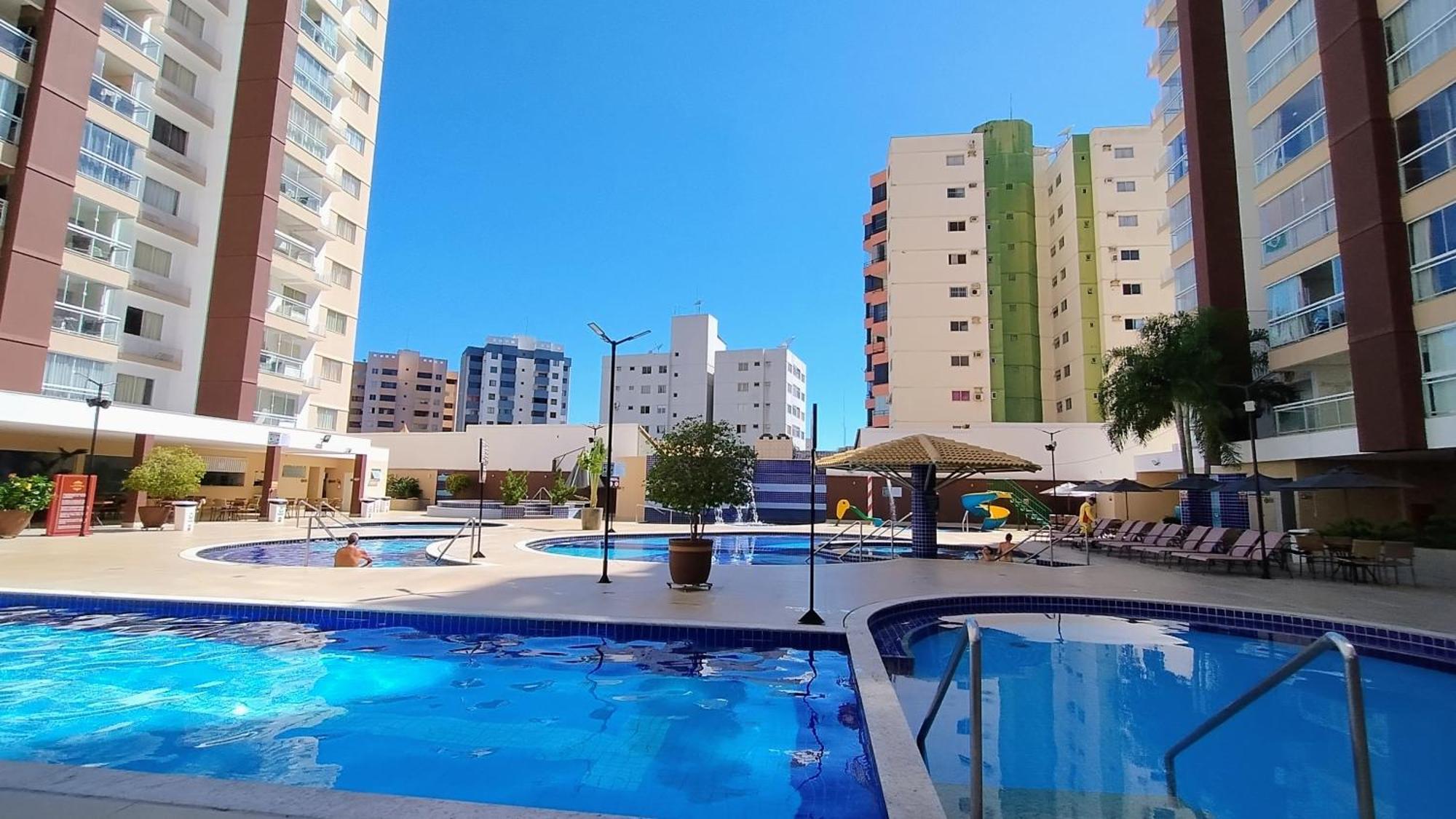 Casa Da Madeira Caldas Novas - 2 Quartos - Achei Ferias - Com Roupa De Cama Kültér fotó